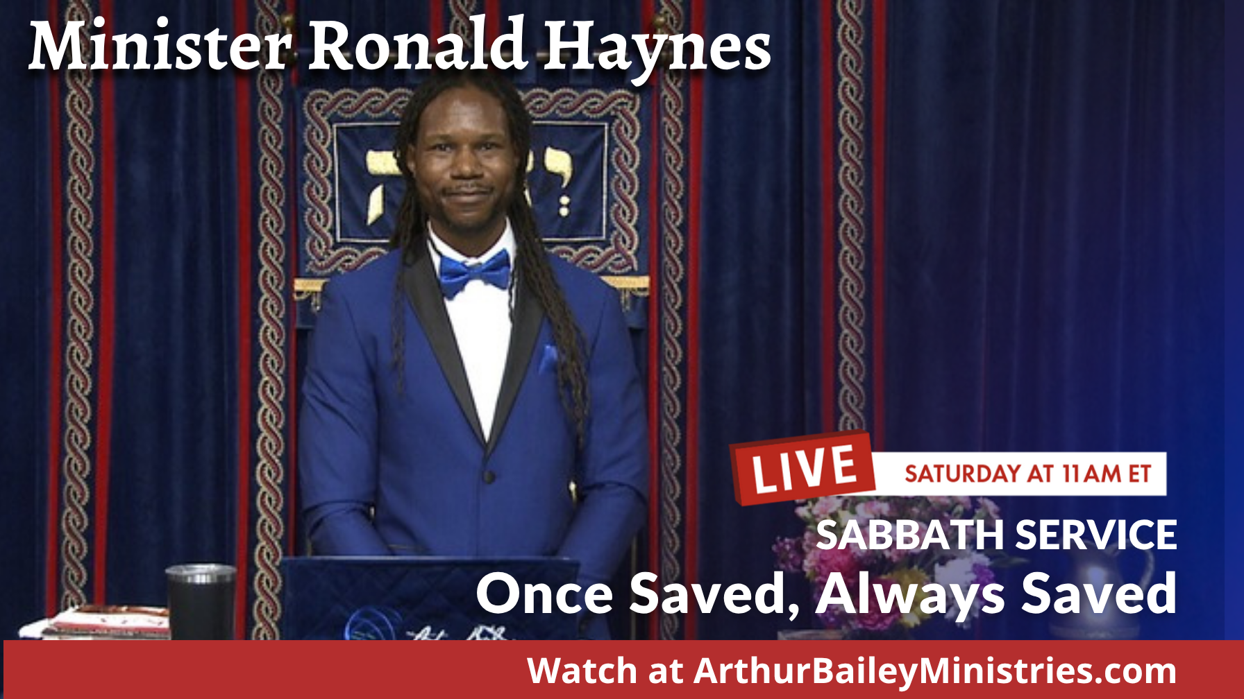 Ronald Haynes SUBSPLASH Banner