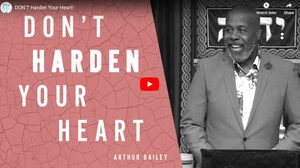Don't harden your heart